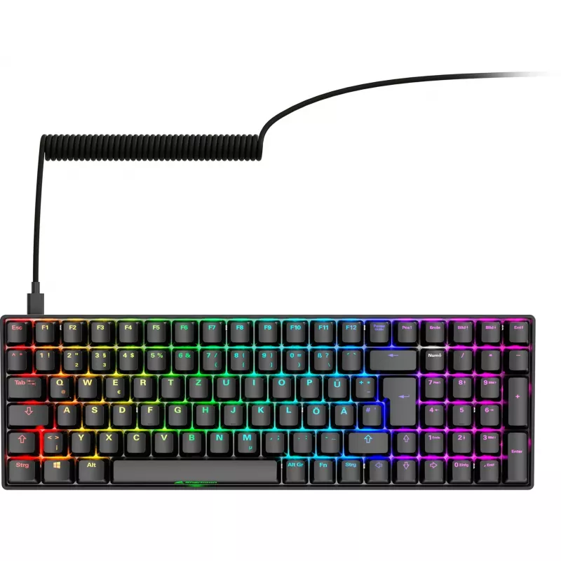 Herná klávesnica Sharkoon SGK50 S2 Mechanical QWERTZ bezdrôtová