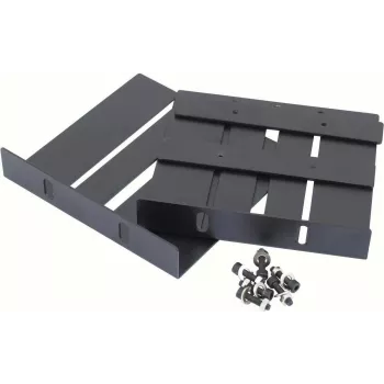 Rack uholník Omnitronic 30100937 3U na montáž audio zariadení do 19-palcových rackov