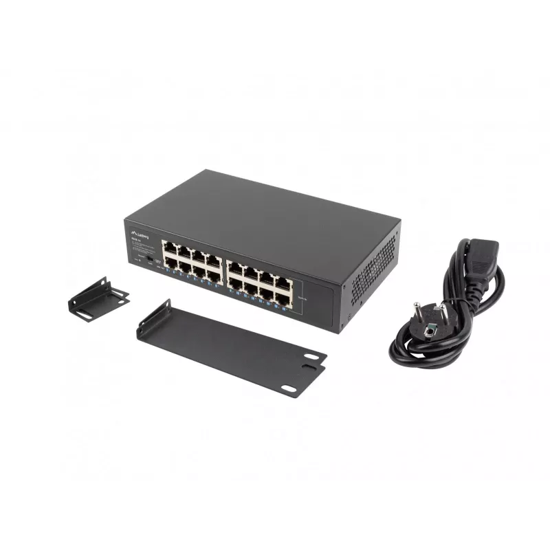 Lanberg Switch RSGE-16 Rack 10/19 (16-portový 1Gb)