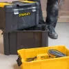 Stanley Essential Tool pevný kufrík plast sivý, žltý
