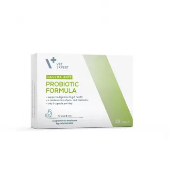 VETEXPERT Probiotická formula - probiotikum pre psy a mačky - 30 ks