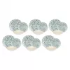 Jedálenská súprava pre 6 osôb Rose&Tulipani R18420TA18 dizajn Sea Stones, 18-dielna