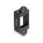 DeLOCK držiak Keystone Snap-in rám čierny 18mm x 40mm x 10mm