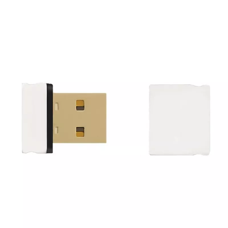 Qoltec - sieťový adaptér - USB 2.0 - 802.11b/g/n - biely
