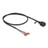 Sieťový kábel DeLOCK 88005 RJ45 Cat.5e 0,5 m čierny