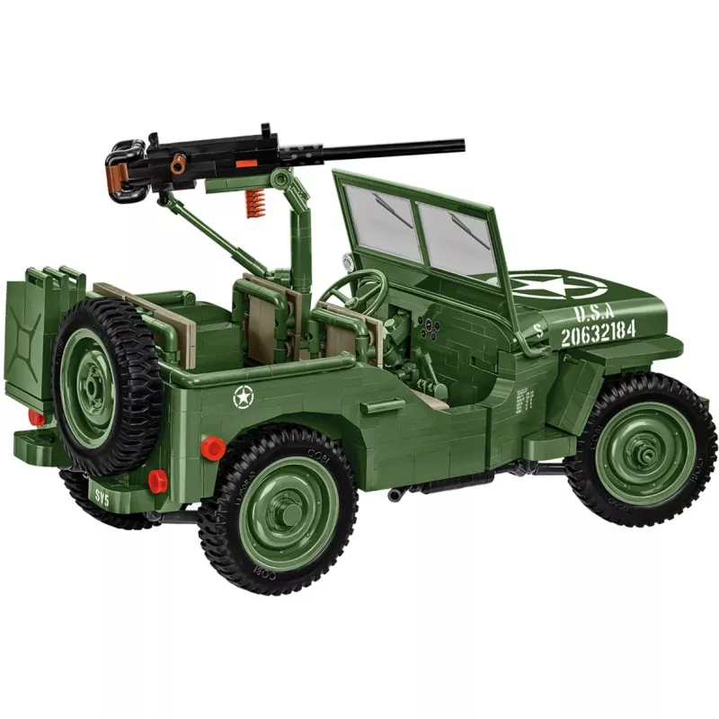 Cobi COBI-2805 Willys MB stavebnica, 1207 ks, séria Historical Collection, plast, 10+