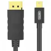 Kábel miniDisplayPort/DisplayPort M/M 2 m; Y-C611BK