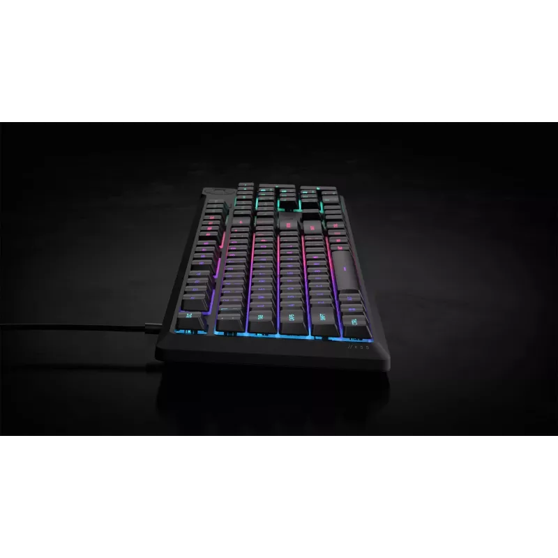 Corsair CH-9226D65-DE klávesnica Gaming USB QWERTZ nemecká sivá