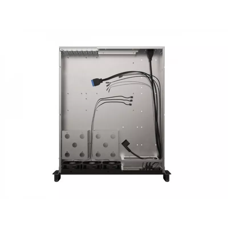 Rack skriňa Lanberg SC01-5202-12B 2U čierna 3 ventilátory HDD+SSD