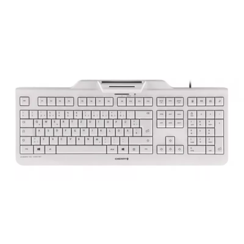 CHERRY KC 1000 SC klávesnica USB Swiss sivá