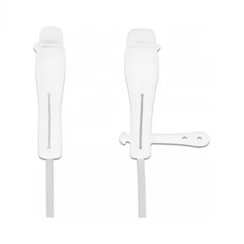 DeLOCK krytka proti prachu pre USB Type-C konektor samec a Apple Lightning konektor samec sada 2 ks biela