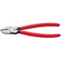 Knipex bočné štípacie kliešte dĺ. 140 mm hlava leštená plastová izolácia