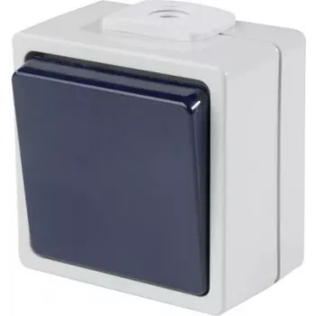 as - Schwabe 62450 nástenný vypínač IP54 sivý (62450)