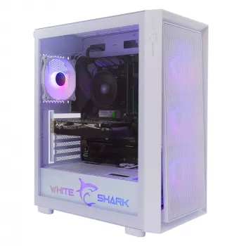 Počítačová skriňa White Shark GCC-2401 Warhead-3 ATX biela