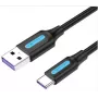 Kábel USB-C na USB-A Vention CORBG USB 2.0, prenos dát USB 2.0