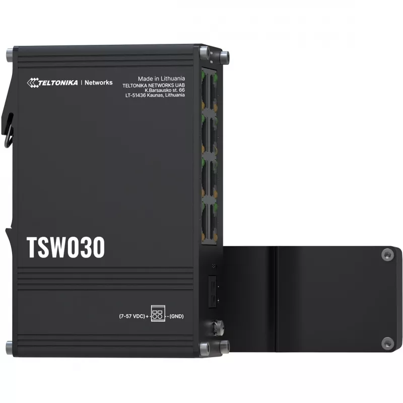 Teltonika TSW, neupravovaný 8-portový priemyselný Ethernet switch