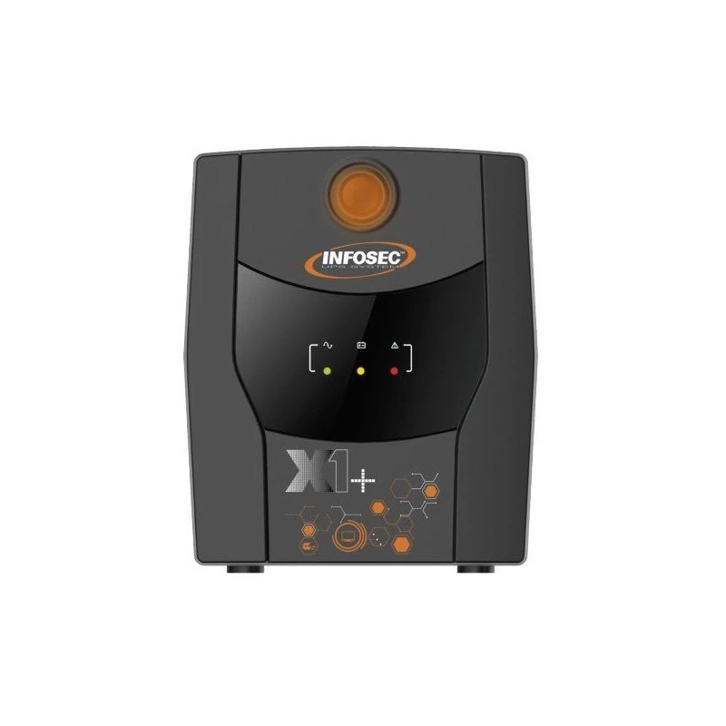 Infosec UPS Line‑Interactive INF_661147 1300 VA / 720 W, 6x IEC C13, AVR, USB, Tower, čierny