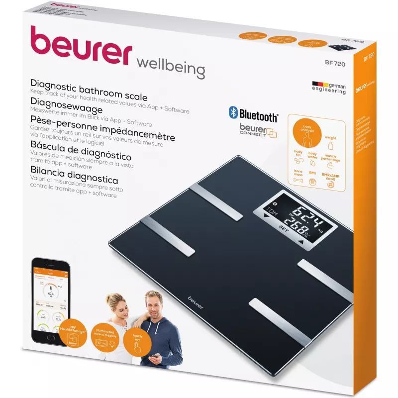 Váha na analýzu tela Beurer BF720 BT