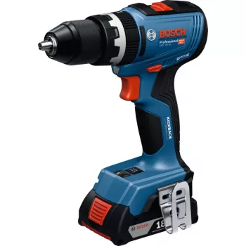 Akumulátorový rázový uťahovák Bosch GSB 18V-65 s 2x 4,0Ah batériami a L-Case