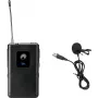 Lavalier mikrofón Omnitronic UHF-E Series 527,5 MHz — káblový lavalier mikrofón pre reč a prezentácie