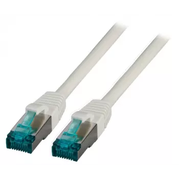 EFB-Elektronik RJ45 patch kábel Cat.6A S/FTP LSZH sivý 3 m