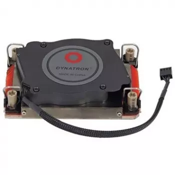 1U-Top-Blower-CPU chladič Dynatron S3 pre Intel LGA 4677, aktívny low-profile dizajn