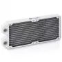 Chladič BitsPower Tarasque II 240S — meď, 240 mm, 120×273,5×24,5 mm, biely