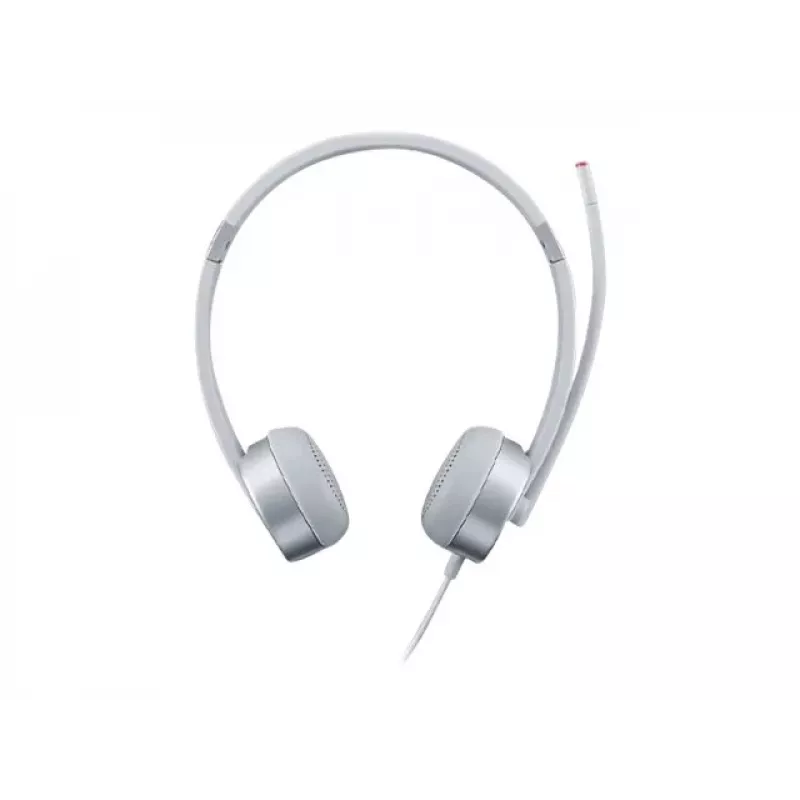 Lenovo 100 stereo analógový headset kancelária/call centrum strieborná