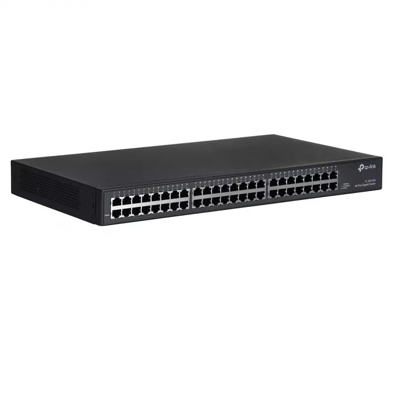 TP-Link TL-SG1048 nespravovaný Gigabit Ethernet (10/100/1000) 1U čierny