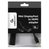 Gembird A-MDPM-HDMIF-02 videokábel adaptér Mini DisplayPort HDMI typ A (štandard) čierny