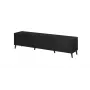 Cama RTV skrinka NOVA 186x40x48 matná čierna