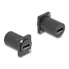 DeLOCK D-typ modul DisplayPort konektor samica na konektor samica 4K čierny