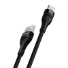Baseus Flash 2 USB A na USB C rýchlonabíjací kábel 2 m 100 W čierny