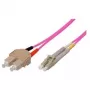 Tecline exertis Connect – patch kábel – SC multimode (M) na LC multimode (M) – 10 m – optické vlákno – 50/125 mikrometrov – OM4 – akvamarínová (39885610)