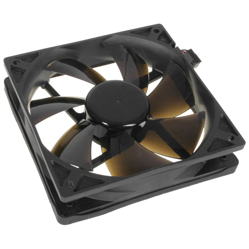 Noiseblocker ITR-PL-PS BlackSilent Pro PLPS ventilátor do skrinky, 120 mm, PWM