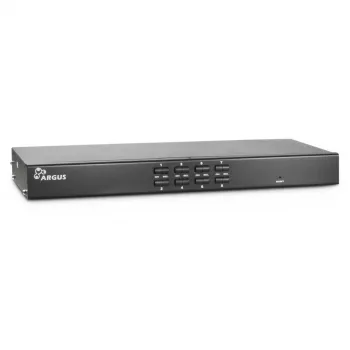Inter-Tech KVM AS-9108DU racková montáž čierna klávesnica/video/myš (KVM) switch (88887233)