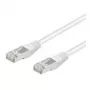Wentronic Goobay CAT 5e patch kábel, SF/UTP, biely, 1 m - CCA Copper-Mix (93479)