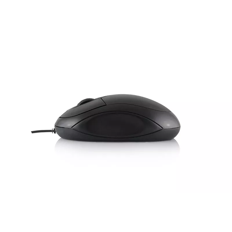 Logic Lm-11 - myš - optická - káblová - USB - čierna