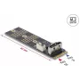 M.2 Key B na SATA 7-pin adaptér (vertikálny) DELOCK 64290