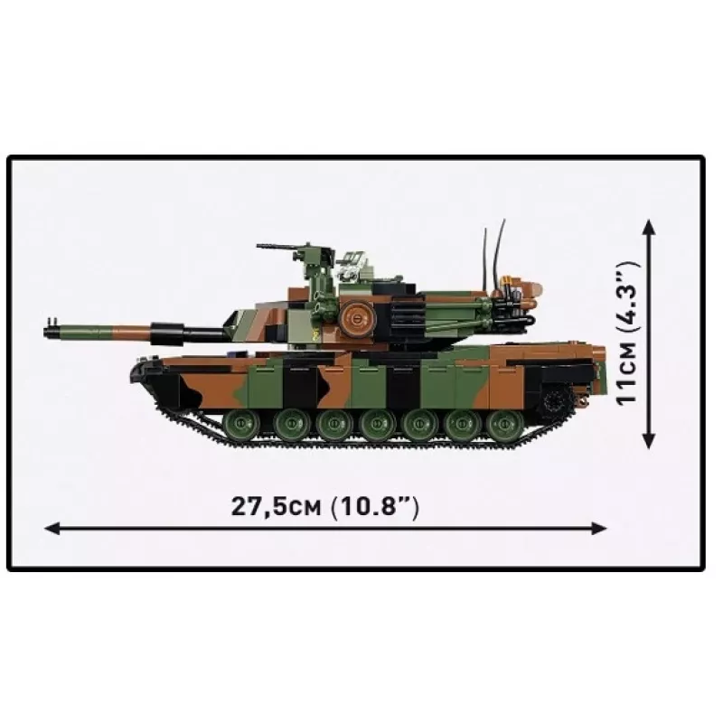 Stavebnica Cobi M1A2 SEPV3 Abrams model s 1 065 kockami