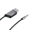 Savio TR-16 vysielač AUX adaptér s funkciou handsfree, Bluetooth 5.3, Google Assistant/Siri