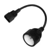 Savio CL-180 Napájací adaptérový kábel IEC C14 na CEE 7/5, 15 cm