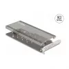 DeLOCK PCI Express 4.0 x16 karta na 4 x interné NVMe M.2 Key M s chladičom a ventilátorom