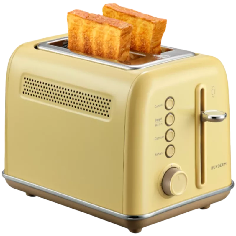BUYDEEM toaster na 2 plátky, model DT620E, farba Mellow Yellow, EU