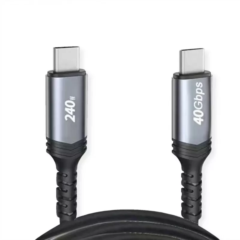 USB kábel VALUE 11.99.9089 USB4 Gen 3x2 0,8 m USB-C čierny