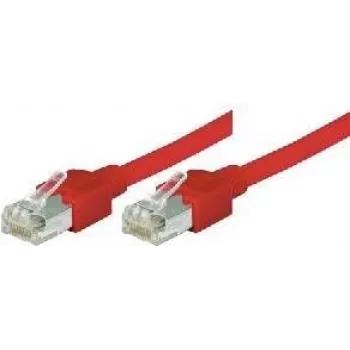 Tecline 71901R Ethernet patch kábel červený