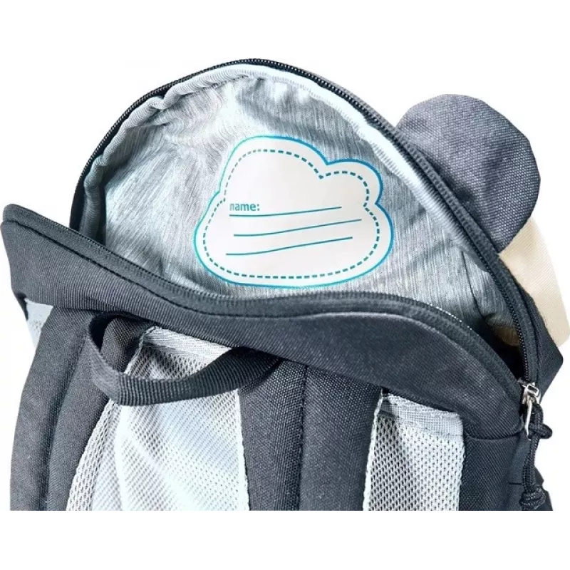 Kompaktný denný batoh DEUTER Kikki — polyester 8 l, 350×200×170 mm, 310 g, čierny/biely