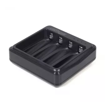 Nabíjačka batérií Gembird BC-USB-03 USB kompatibilná AA AAA čierna