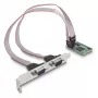DeLOCK Mini PCIe karta Full-Size na 2 x sériový RS-232 D-Sub 9-pin