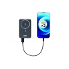 Port Designs 907005 powerbanka 10000 mAh bezdrôtové nabíjanie čierna